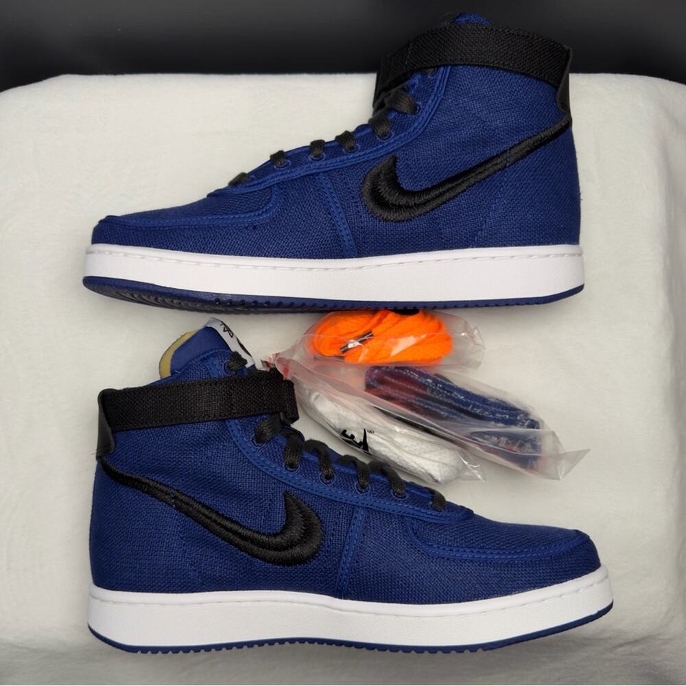 Nike Stussy x Vandal High ‘Deep Royal Blue’ | DX5425-400 | 8W/6.5Y\M - Picture 3 of 11